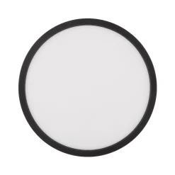 Sklep Kaja Czarno-biały plafon z LED-em, ochrona IP54 TK 6901 z serii AQUA* Plafony Nowoczesne|Lampy Led