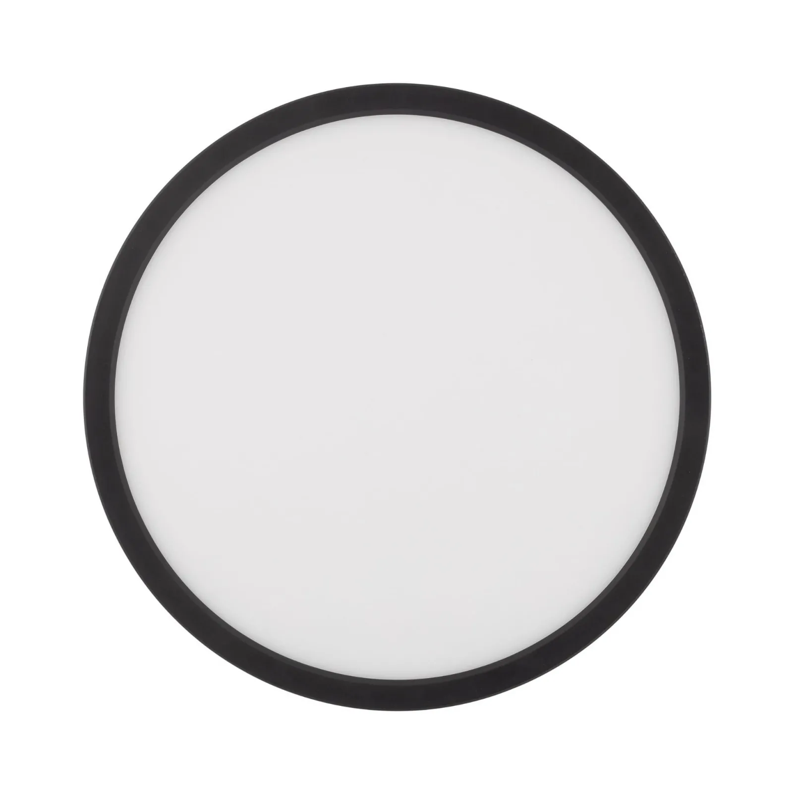 Sklep Kaja Czarno-biały plafon z LED-em, ochrona IP54 TK 6901 z serii AQUA* Plafony Nowoczesne|Lampy Led