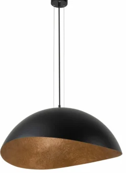 Sklep Kaja Czarno-miedziana lampa sufitowa do jadalni SIG 40609 z serii SOLARIS Outlet
