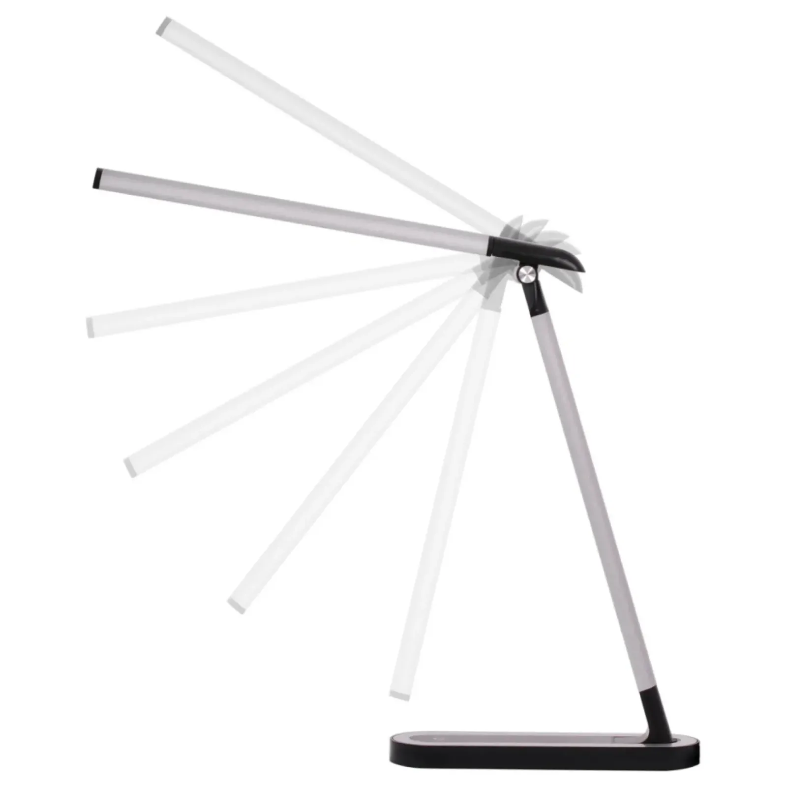 Sklep Kaja Czarno-srebrna, ledowa lampka biurkowa K-MT-206 CZARNY z serii NIKO*Dzieci Lampki Biurkowe|Lampy Led