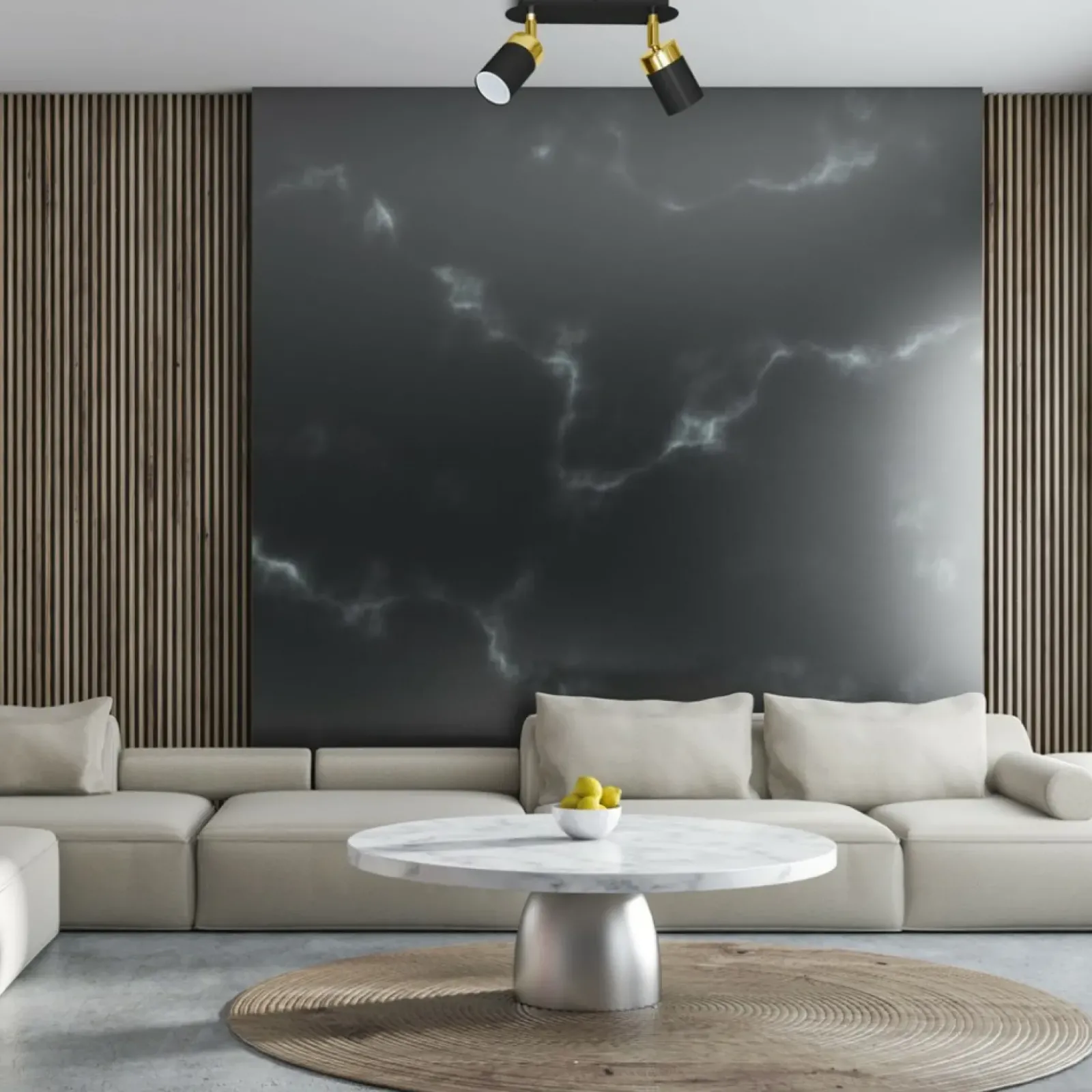 Sklep Kaja Czarno-złota lampa sufitowa w stylu technicznym MLP6124 JOKER | Kaja Flash Sale