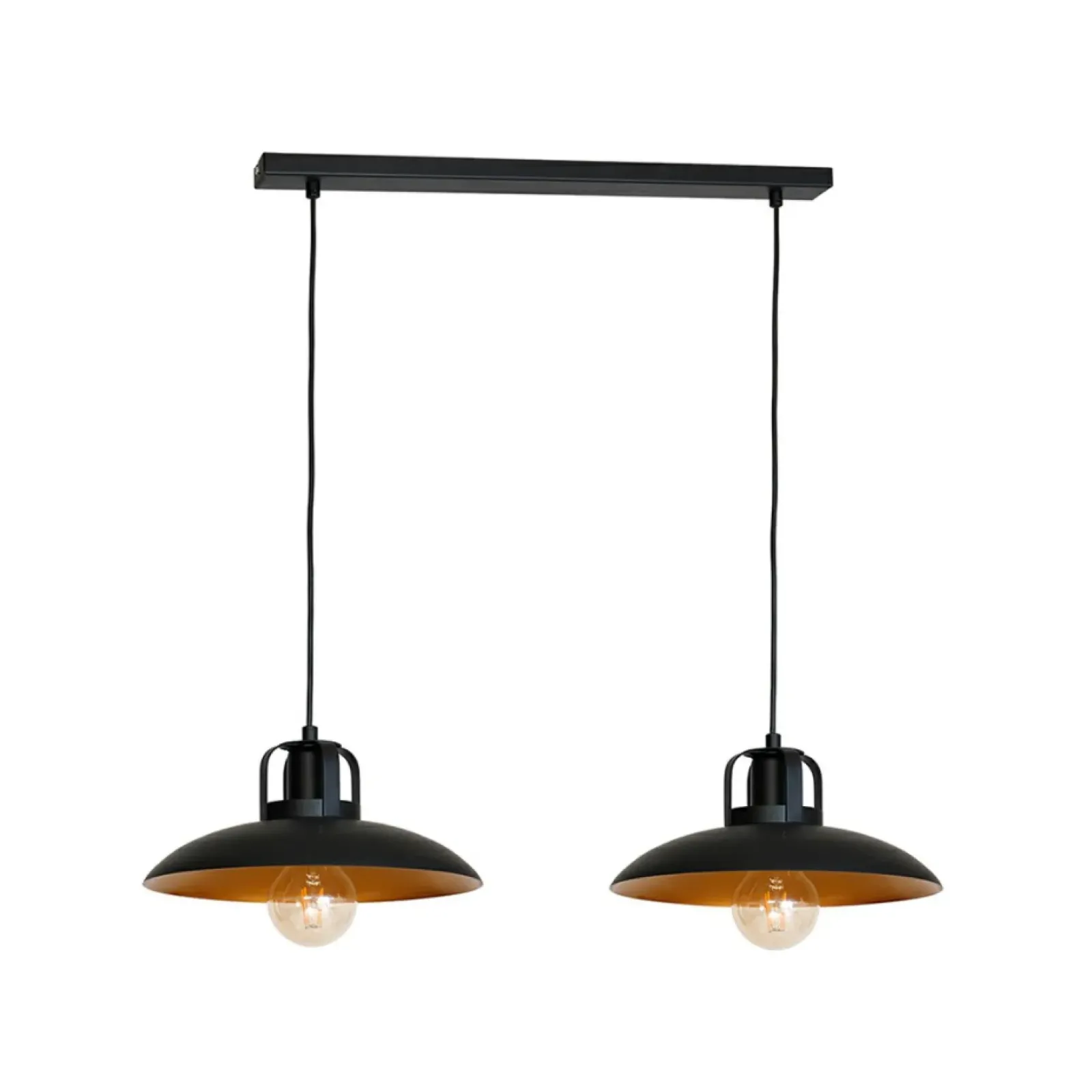 Sklep Kaja Czarno-złota lampa wisząca nad stół MLP3683 FELIX | Kaja Oświetlenie Flash Sale