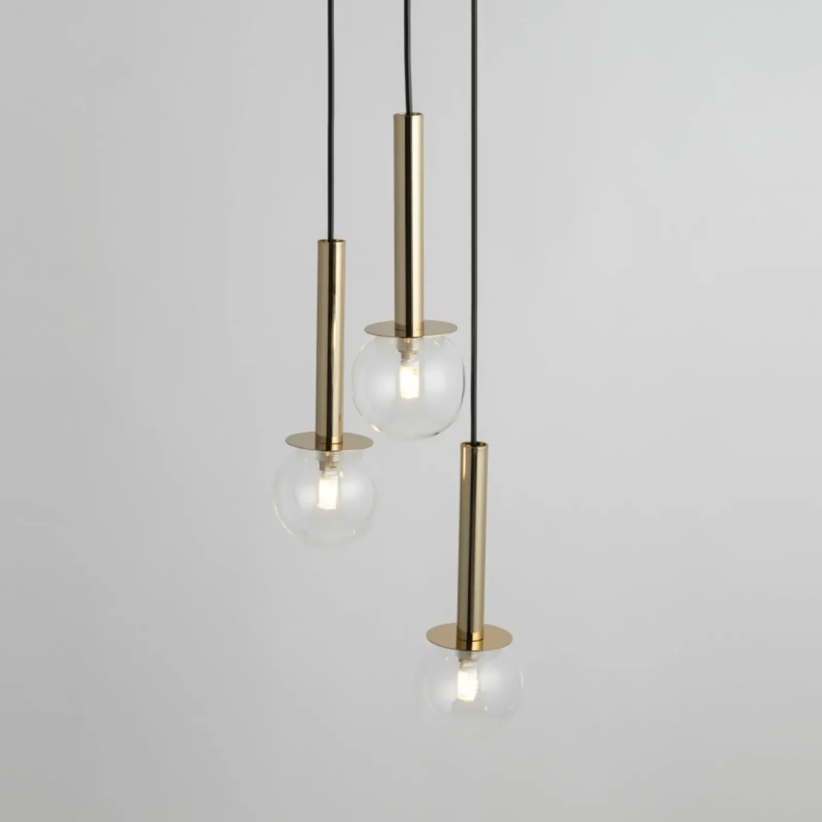 Sklep Kaja Czarno-złota lampa wisząca z kloszami SIG 40758 DAISY | Kaja Hot