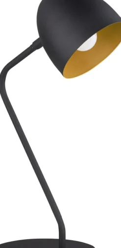Sklep Kaja Czarno-złota lampka stołowa TK 5036 SOHO BLACK | Kaja Oświetlenie* Lampki Biurkowe