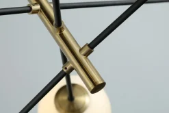 Sklep Kaja Czarno-złota molekularna lampa wisząca AZ4421 OVIEDO | Kaja Outlet