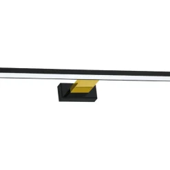 Sklep Kaja Czarno-złoty kinkiet nad lustro, obraz ML7885 z serii SHINE | Kaja Oświetlenie* Lampy Led