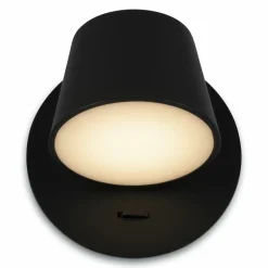 Sklep Kaja Czarny kinkiet ścienny z włącznikiem MOD421WL-L6B3K z serii PIXEL* Lampy Led