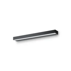 Sklep Kaja Czarny kinkiet LED 40cm, nad lustro MIR011WL-L9B4K z serii ORION* Lampy Led