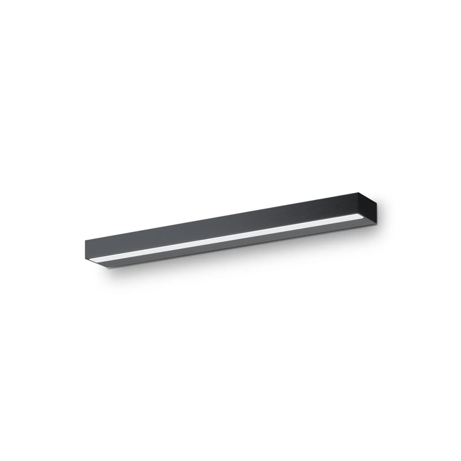Sklep Kaja Czarny kinkiet LED 40cm, nad lustro MIR011WL-L9B4K z serii ORION* Lampy Led