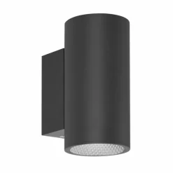 Sklep Kaja Czarny kinkiet zewnętrzny LED 4000K 18,5cm OWL-2805-2-4K LENTA | Kaja* Kinkiety Ogrodowe