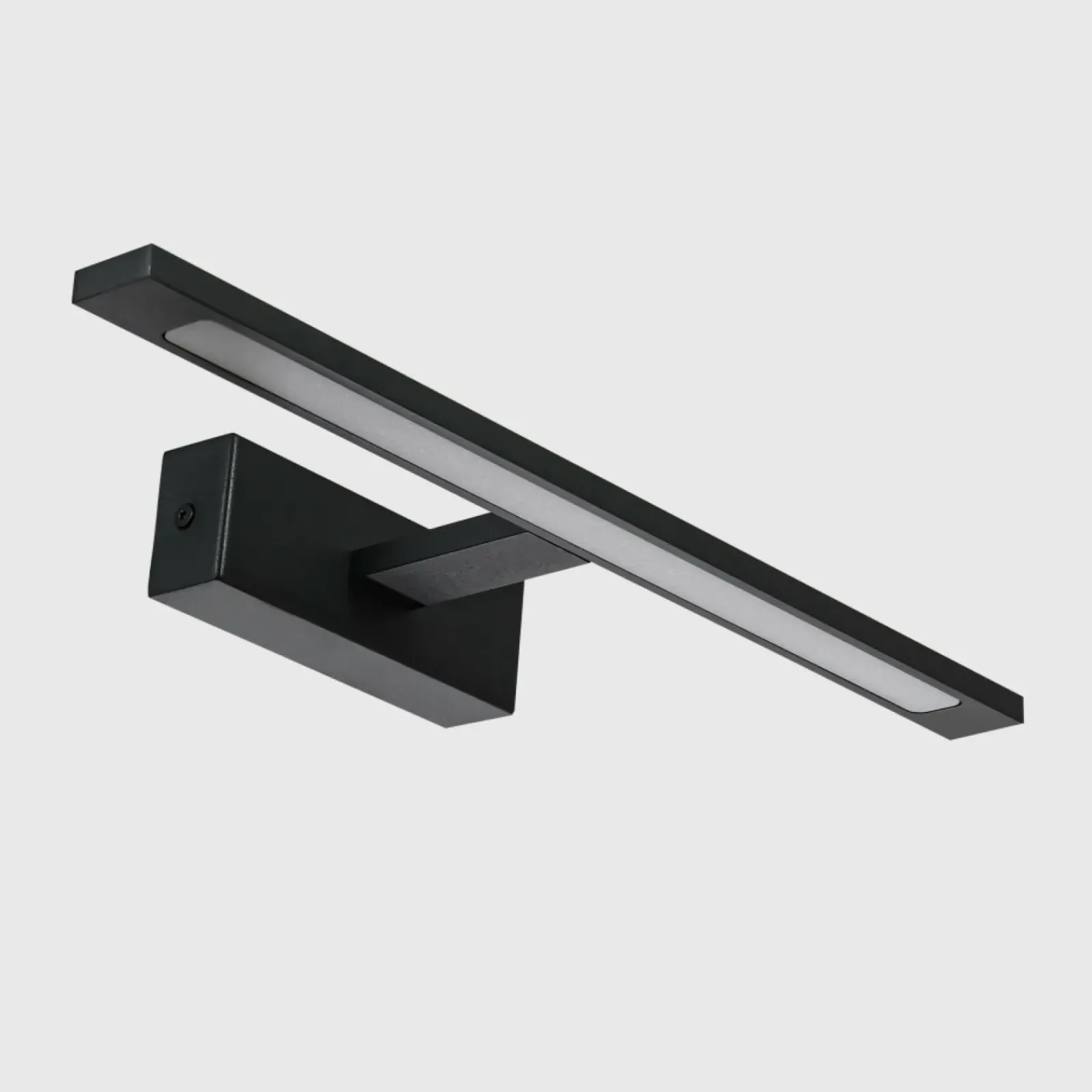 Sklep Kaja Czarny, ledowy kinkiet 41cm GS-LWB-12W BK ISLA | Kaja Oświetlenie* Lampy Led