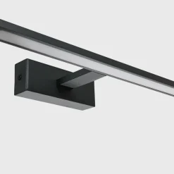 Sklep Kaja Czarny, ledowy kinkiet 41cm GS-LWB-12W BK ISLA | Kaja Oświetlenie* Lampy Led