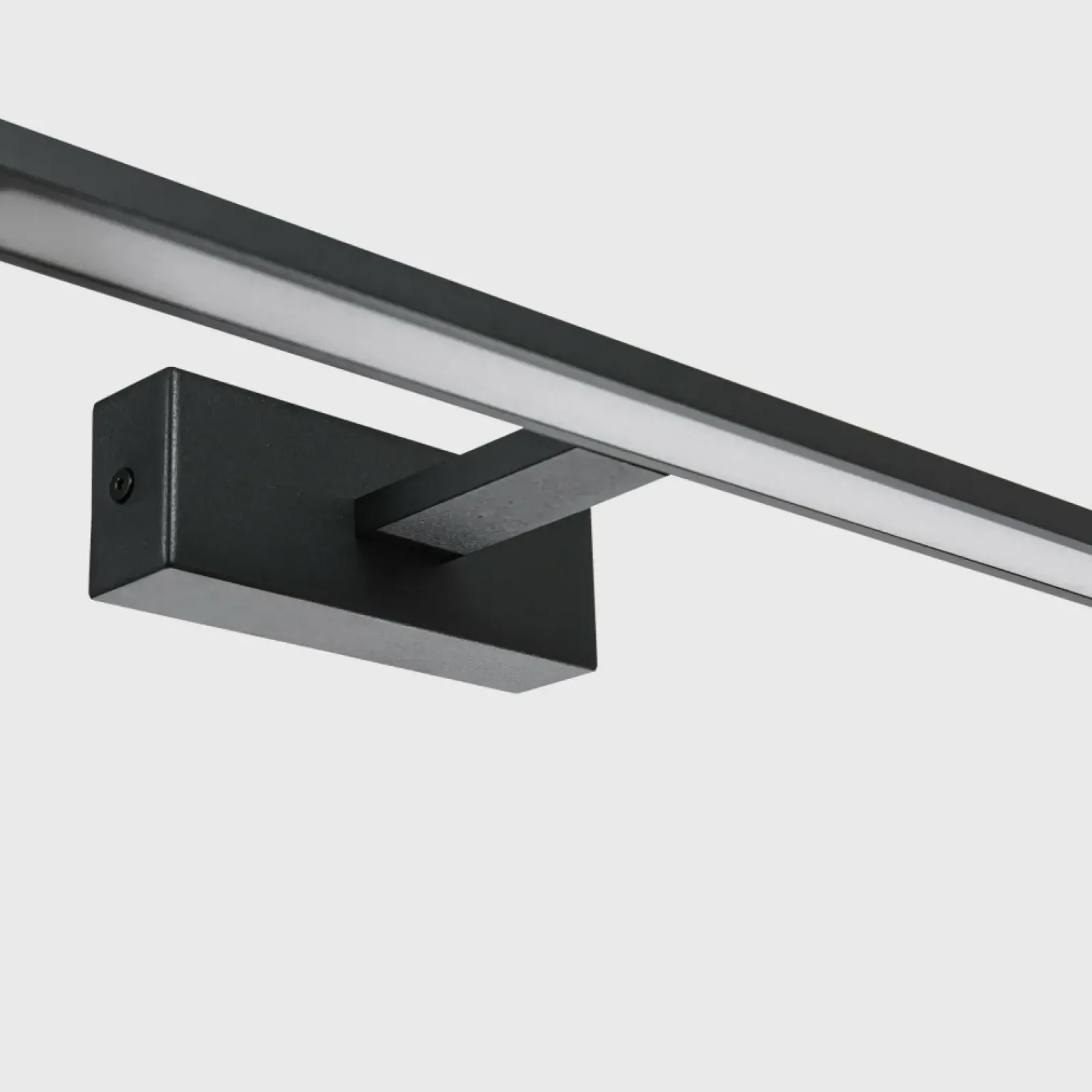 Sklep Kaja Czarny, ledowy kinkiet 41cm GS-LWB-12W BK ISLA | Kaja Oświetlenie* Lampy Led