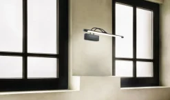 Sklep Kaja Czarny, ledowy kinkiet obrazowy MIR004WL-L12B FINELLI | Kaja* Lampy Led