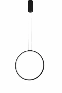 Sklep Kaja Czarny, ledowy pionowy zwis obręcz ⌀40cm AZ5253 MASSIMA | Kaja czarnypiaskowany Flash Sale