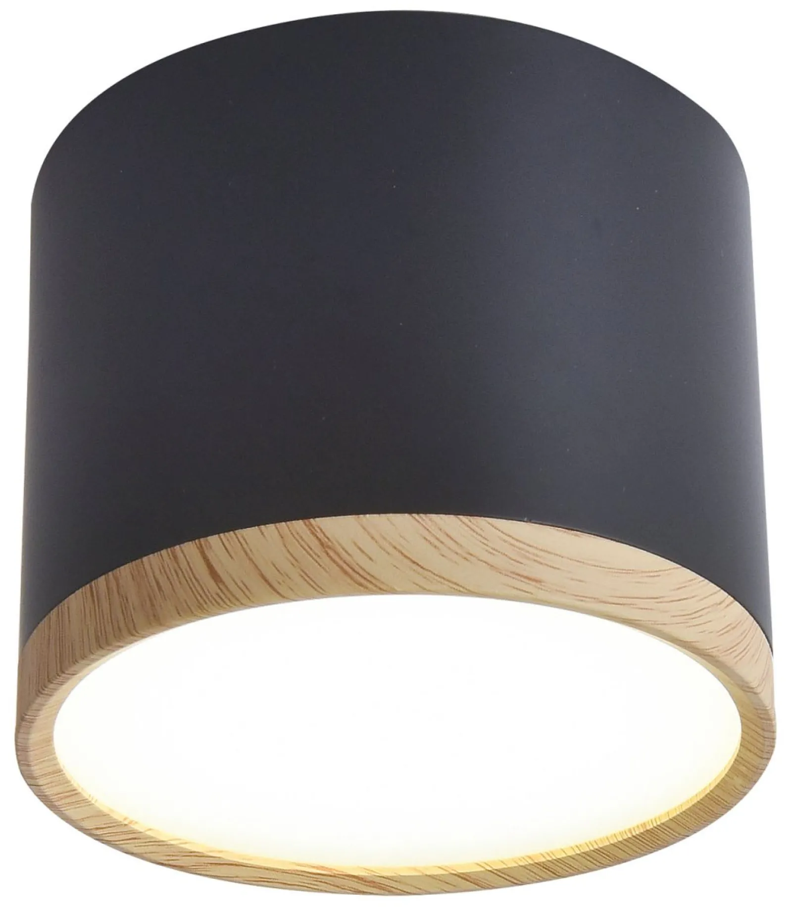 Sklep Kaja Czarny, nieruchomy reflektor sufitowy LED 2275949 TUBA | Kaja* Lampy Led