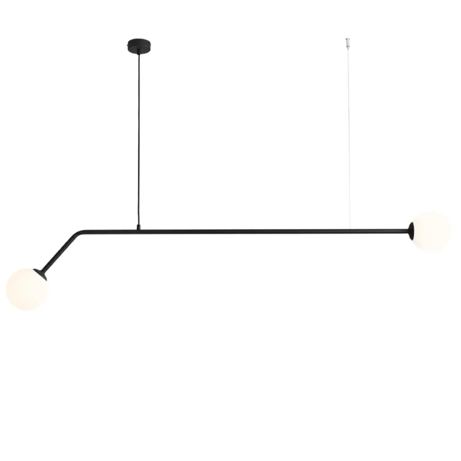 Sklep Kaja Czarny nowoczesny żyrandol do jadalni 1064H1 PURE | Kaja Oświetlenie Zadzwońporabattel.783200183(8-16)/mailsklep@kaja.com.pl Store