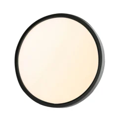 Sklep Kaja Czarny plafon ⌀40cm zmienna barwa PLF-72836-400R-32W-BL ALATA | Kaja* Plafony Nowoczesne|Lampy Led