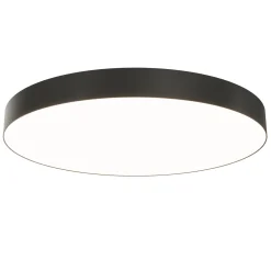 Sklep Kaja Czarny plafon LED, dający dużo światła C032CL-90W3K-RD-B z serii ZON* Plafony Nowoczesne