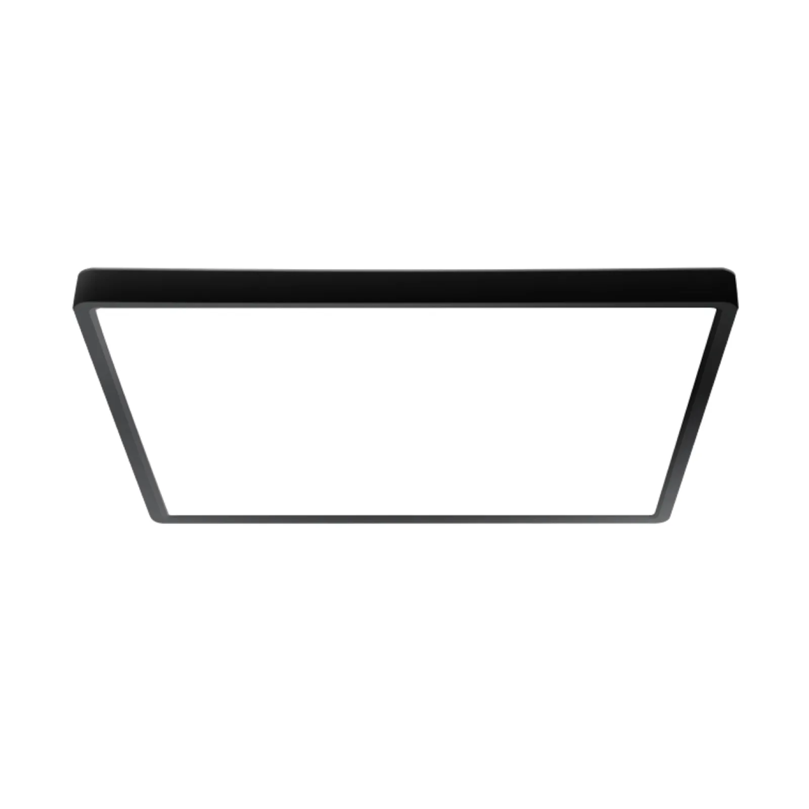 Sklep Kaja Czarny plafon LED, kwadrat 45x45 PLF-83625-450S-45W-BL BASTIA | Kaja* Plafony Nowoczesne|Lampy Led