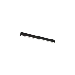 Sklep Kaja Czarny plafon LED w formie listwy 90cm 3000K ANT 1964 NUMATA | Kaja* Plafony Nowoczesne|Lampy Led