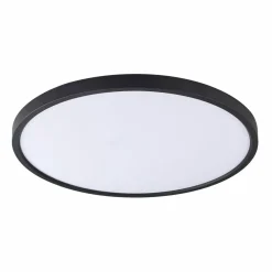 Sklep Kaja Czarny plafon LED, zmienna barwa ⌀60cm WM-BP1108-L-BL CAMI | Kaja* Lampy Led|Plafony Nowoczesne