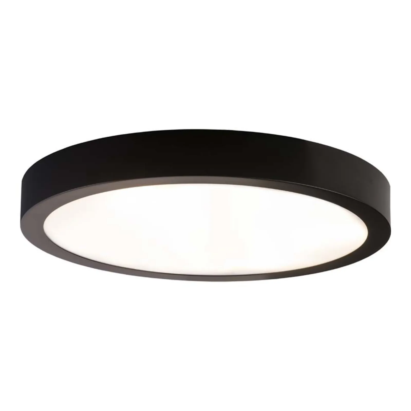 Sklep Kaja Czarny plafon natynkowy LED ⌀42cm 3000K ANT 1149 NOMI | Kaja* Plafony Nowoczesne|Lampy Led