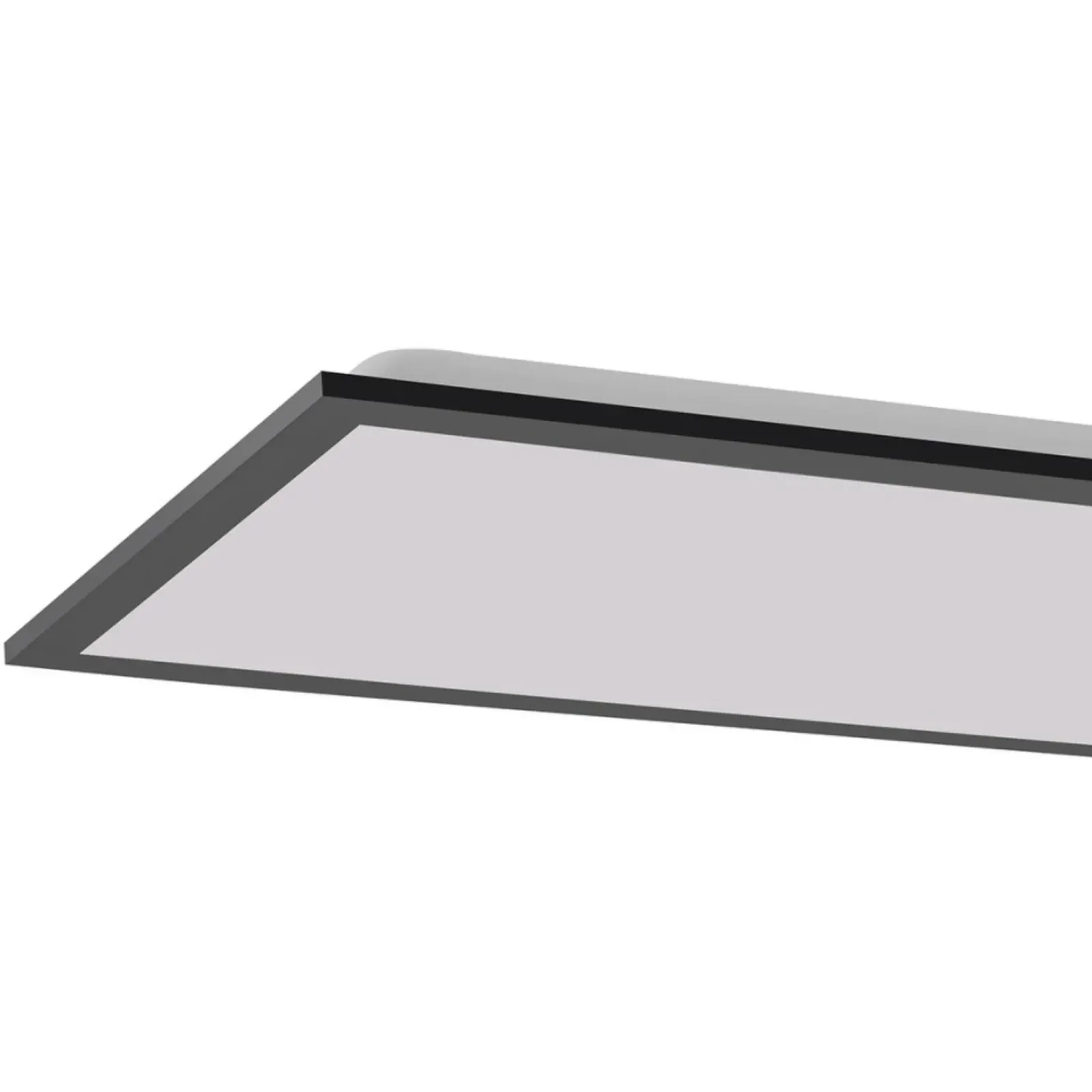 Sklep Kaja plafon o dużej mocy z pilotem w zestawie 14757-18 z serii FLAT czarny Discount
