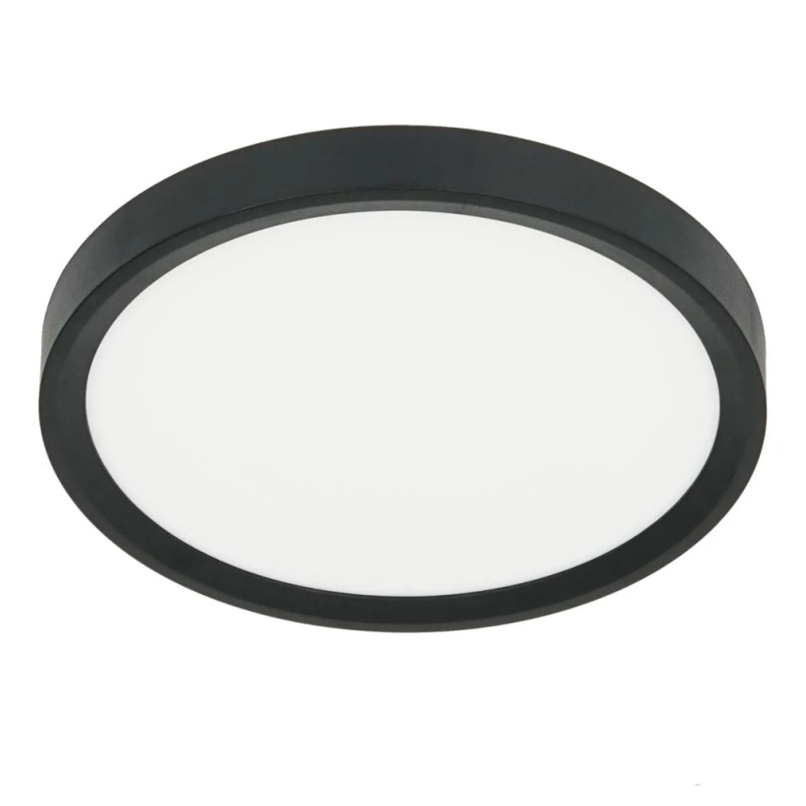 Sklep Kaja Czarny plafon, zmienna barwa 3000K - 6000K ⌀23cm ML0438 MAQ | Kaja* Plafony Klasyczne|Plafony Nowoczesne