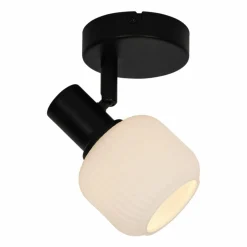 Sklep Kaja Czarny reflektor z kloszem, ruchome ramię R5021009A-1RSTEM | Kaja Online