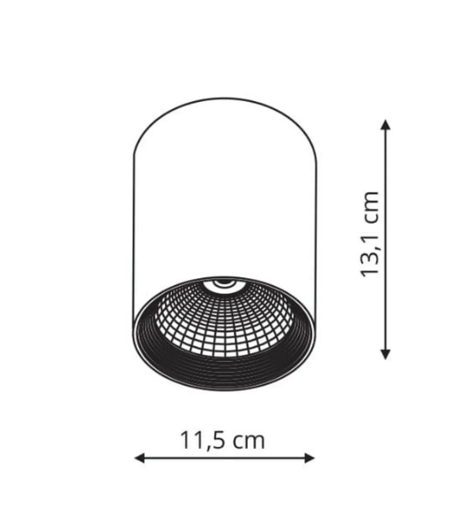 Sklep Kaja Czarny spot punktowe LP-32015/1SM BK ZOVO | Kaja* Lampy Led