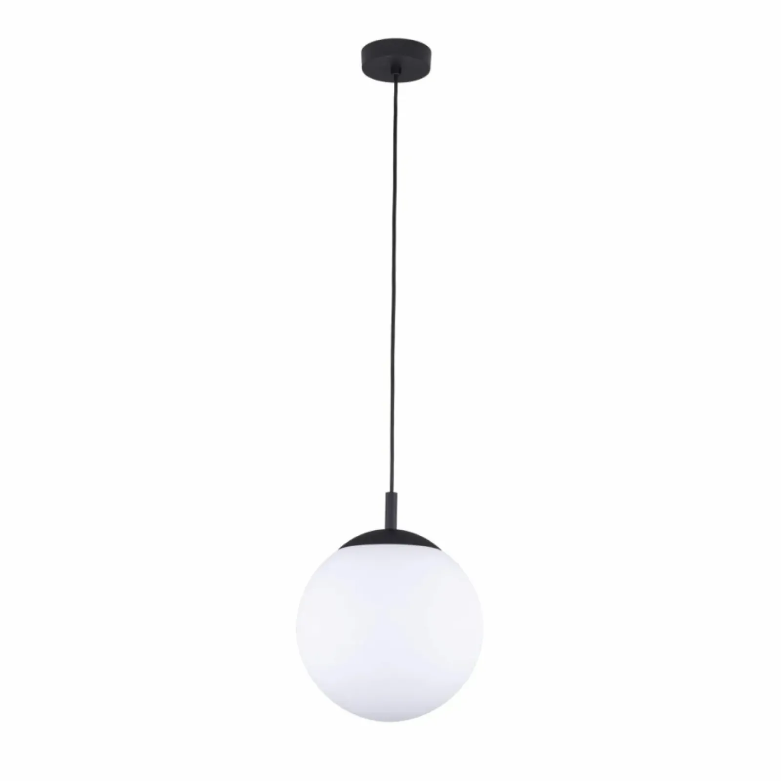 Sklep Kaja Czarny zwis z białym kloszem ⌀25cm TK 5669 ESME WHITE | Kaja Cheap