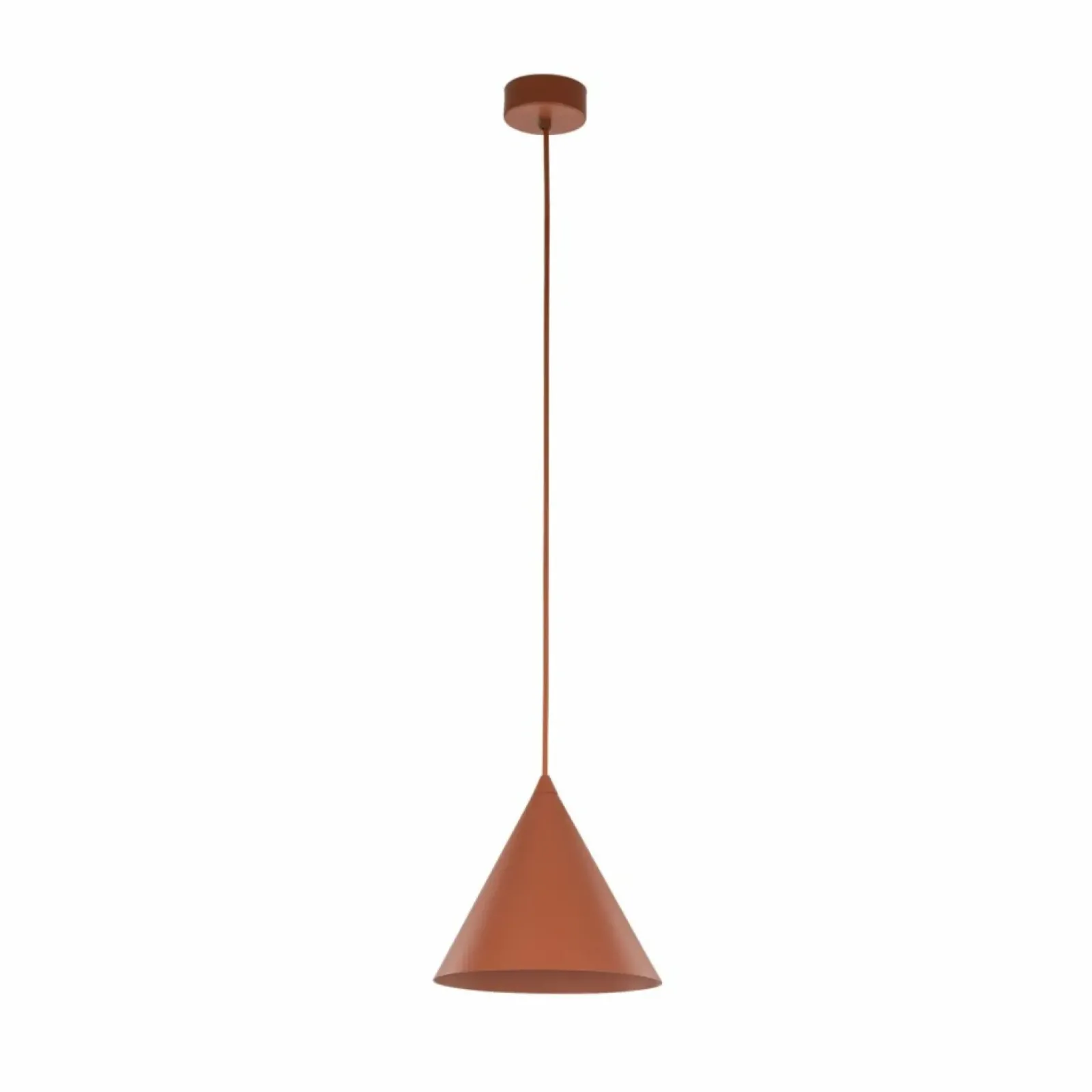 Sklep Kaja Czerwona lampa wisząca do kuchni ⌀19cm TK 10076 CONO | Kaja Shop