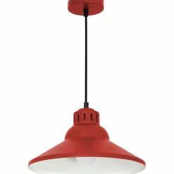 Sklep Kaja Czerwona, ozdobna lampa wisząca do kuchni LX 7488 WORKS | Kaja Clearance