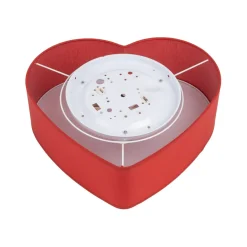 Sklep Kaja Czerwono-biała lampa sufitowa, kształt serca TK 10777 z serii HEART Flash Sale
