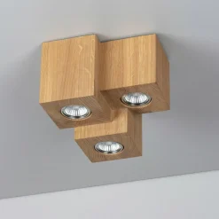 Sklep Kaja Dębowa, designerska lampa sufitowa plafon 2576374 WOODDREAM | Kaja dąbolejowany Sale