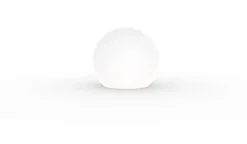 Sklep Kaja Dekoracyjna, biała lampa w kształcie kuli 6978 CUMULUS | Kaja* Lampy Ogrodowe Stojące