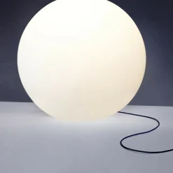 Sklep Kaja Dekoracyjna, biała lampa w kształcie kuli 6978 CUMULUS | Kaja* Lampy Ogrodowe Stojące