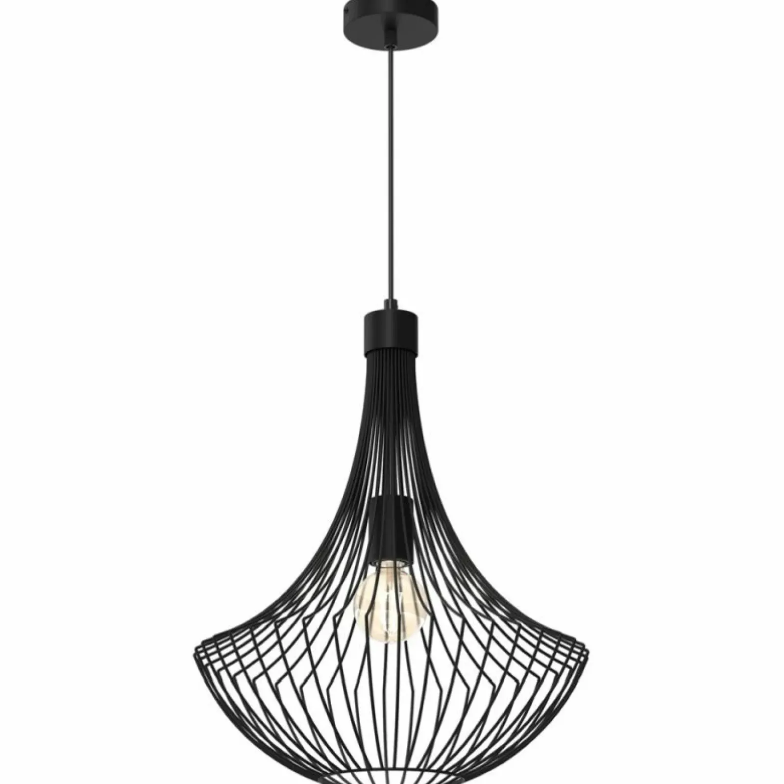 Sklep Kaja Dekoracyjna, druciana lampa wisząca do kuchni MLP8670 CESTA | Kaja Store