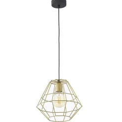 Sklep Kaja Dekoracyjna, druciana, złota lampa wisząca TK 3220 z serii DIAMOND MM Flash Sale