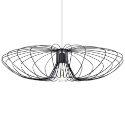 Sklep Kaja Dekoracyjna, industrialna lampa wisząca K-3409 | Kaja Oświetlenie czarny Outlet