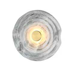 Sklep Kaja Dekoracyjna lampa ścienna do salonu ⌀30cm AZ5830 NESTOR | Kaja* Lampy Led