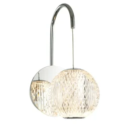 Sklep Kaja Dekoracyjna lampa ścienna WL-12220121-1A-CR ROSARIO | Kaja Oświetlenie* Lampy Led