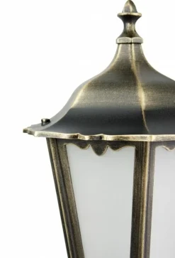 Sklep Kaja Dekoracyjna lampa elewacyjna, czarna K 3012/1/BD z serii RETRO MAXI | Kaja Oświe* Kinkiety Ogrodowe
