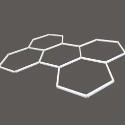 Sklep Kaja Dekoracyjna lampa LED LP-0109/5C 4K GEOMETRIC SYSTEM | Kaja* Plafony Nowoczesne|Lampy Led