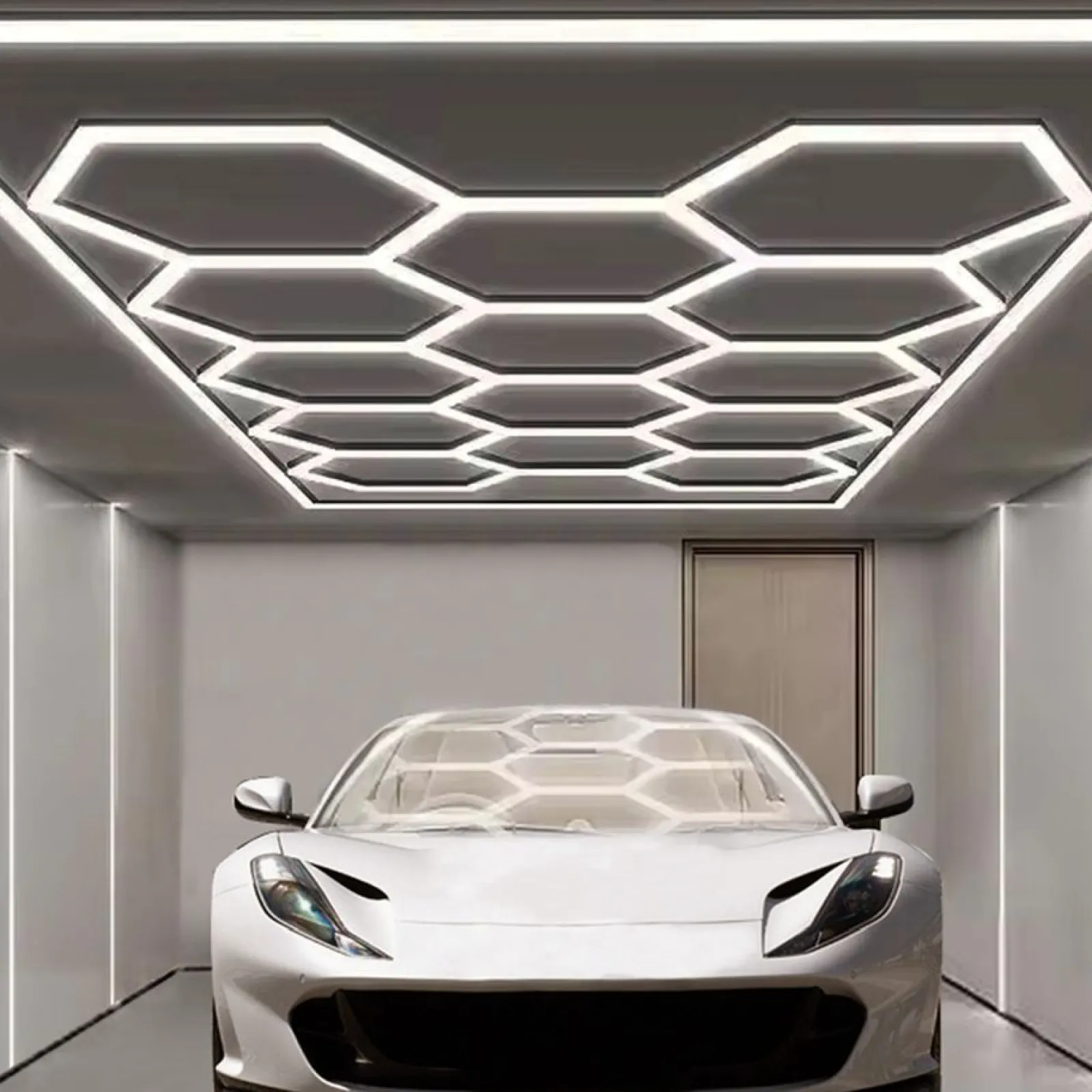 Sklep Kaja Dekoracyjna lampa LED LP-0109/5C 4K GEOMETRIC SYSTEM | Kaja* Plafony Nowoczesne|Lampy Led