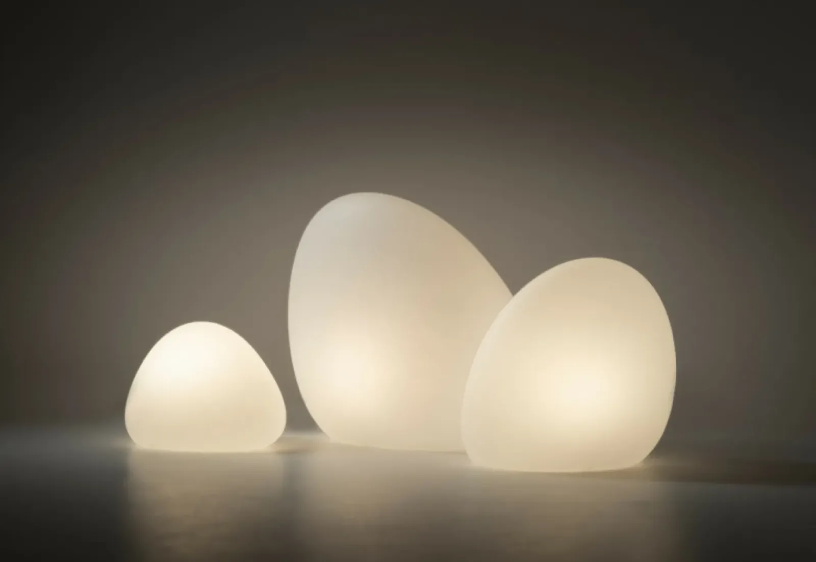 Sklep Kaja Dekoracyjna lampa ogrodowa, świecący kamień 10579 STONE | Kaja* Lampy Ogrodowe Stojące