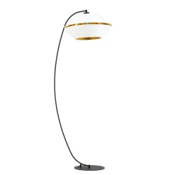 Sklep Kaja Dekoracyjna lampa podłogowa z abażurem 1182/LP z serii PIANO | Kaja* Lampy Podłogowe Z Abażurem