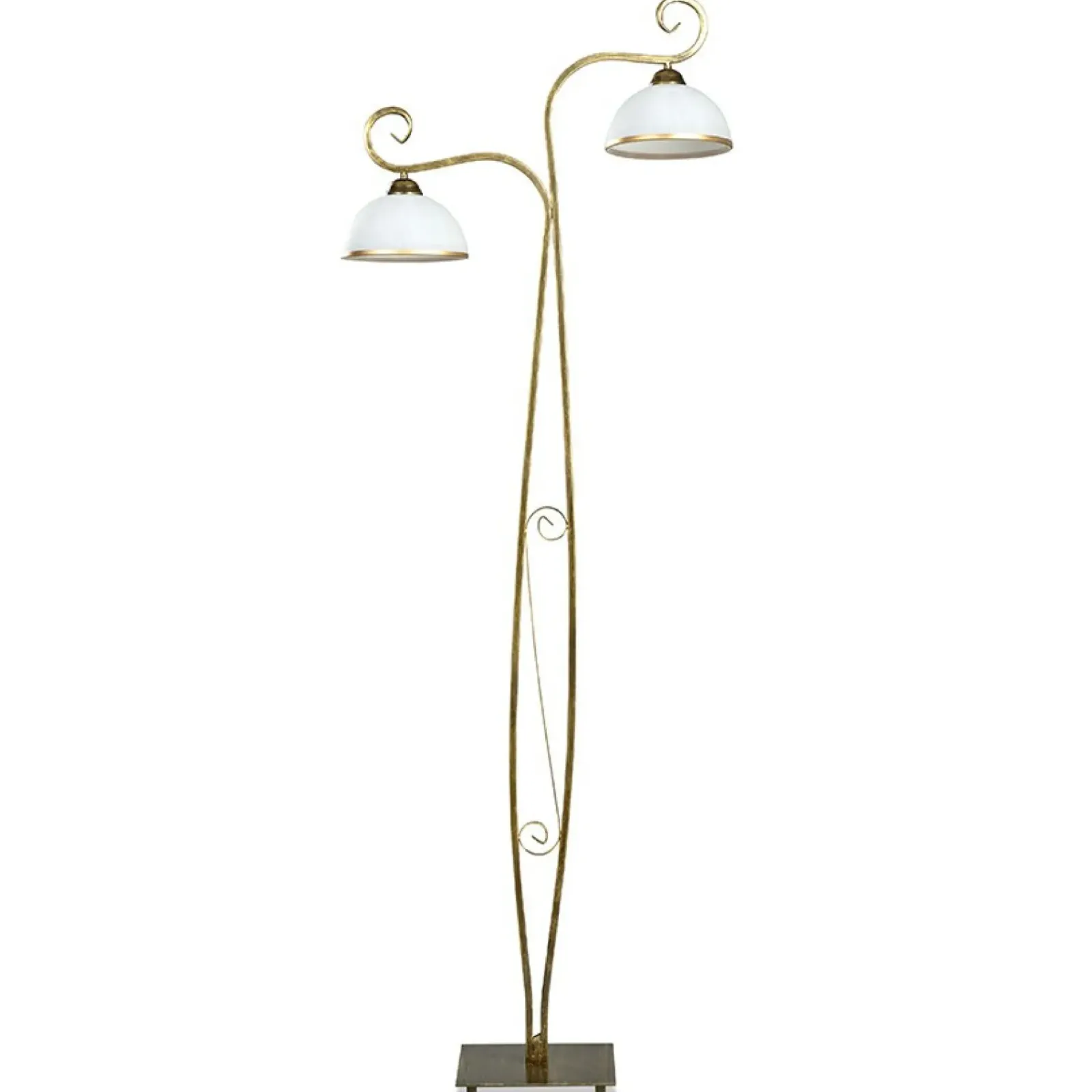 Sklep Kaja Dekoracyjna lampa podłogowa w stylu retro 149/LP2 WIVARA | Kaja* Tradycyjne Lampy Podłogowe