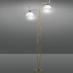 Sklep Kaja Dekoracyjna lampa podłogowa w stylu retro 149/LP2 WIVARA | Kaja* Tradycyjne Lampy Podłogowe